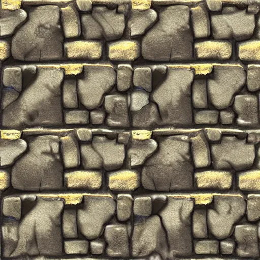 Image similar to seamless video game stone texture, digital art