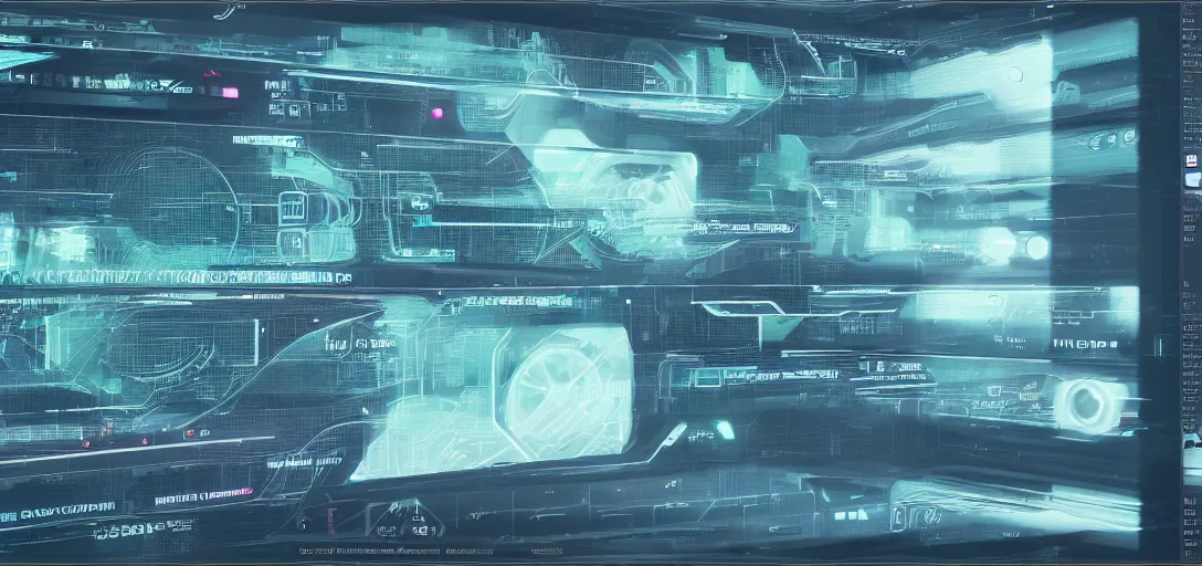 Image similar to futuristic scifi hud design, fui, interface, sharp details