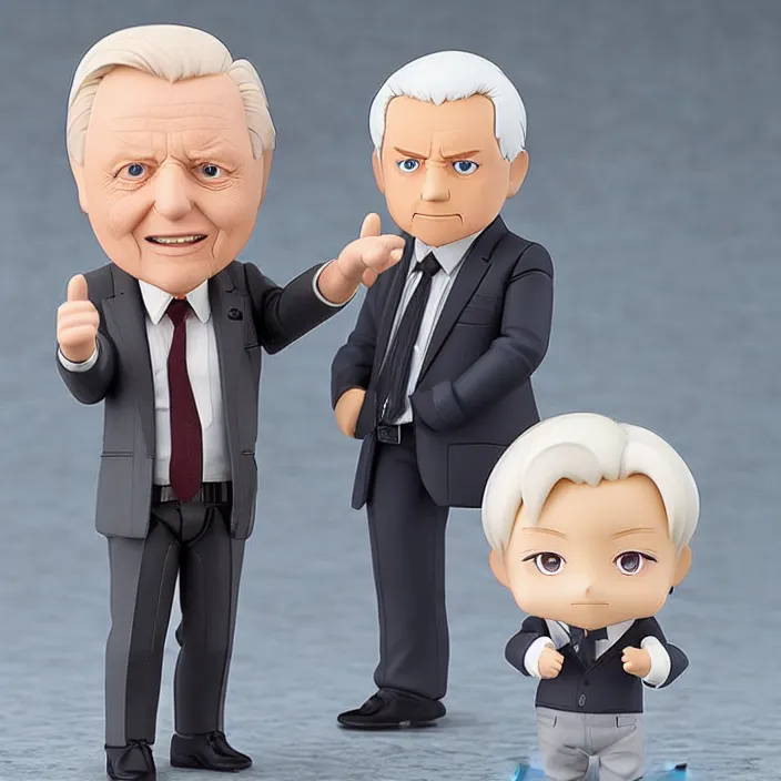 David Attenborough, An anime Nendoroid of David | Stable Diffusion ...