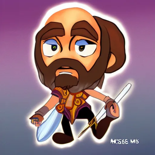 Image similar to chibi style moses