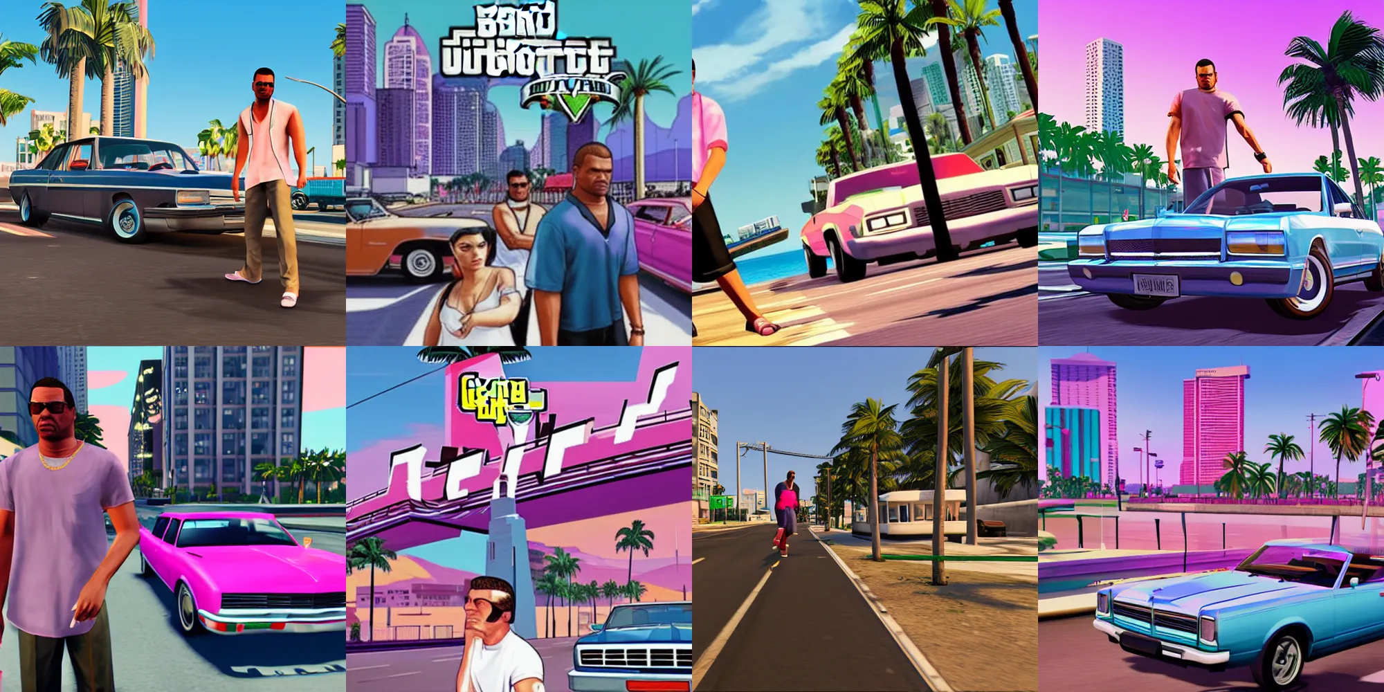 grand theft auto 6 vice city | Stable Diffusion | OpenArt