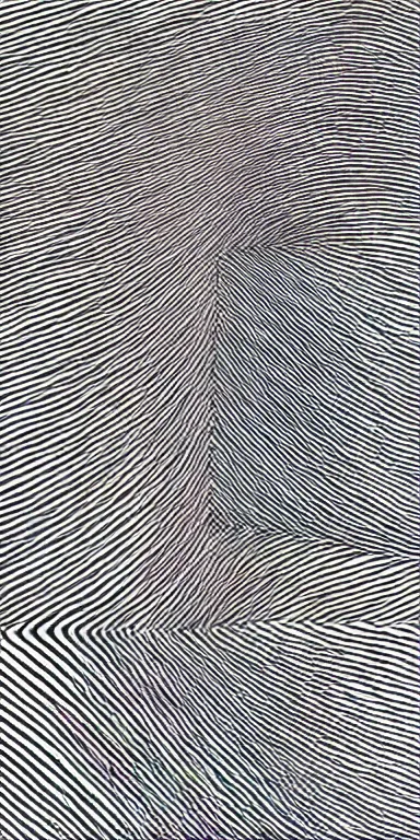 Image similar to cosmic folding in spacetime by bridget riley