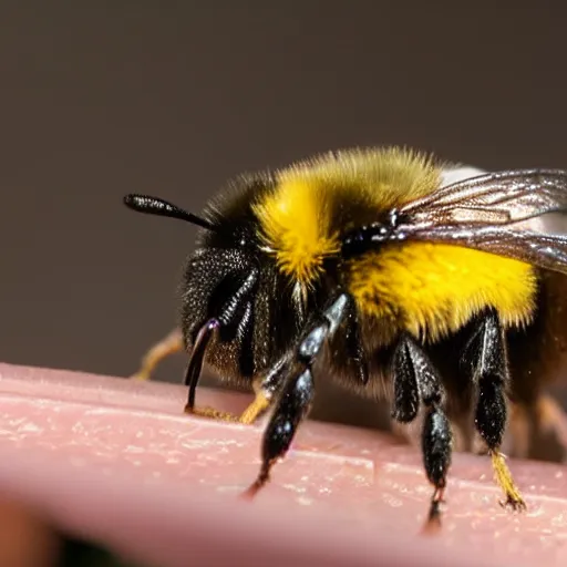 Image similar to a tiny bumblebee