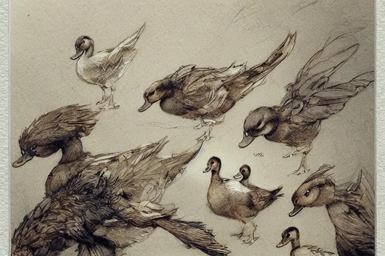 Prompt: ( ( ( ( ( duckburg ) ) ) ) ) by jean - baptiste monge!!!!!!!!!!!!!!!!!!!!!!!!!!!