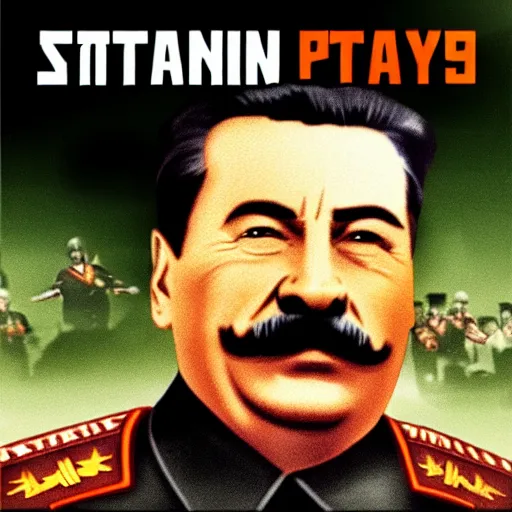 Prompt: stalin plays videogame