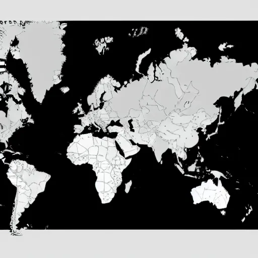 Prompt: grayscale topographical map, vector