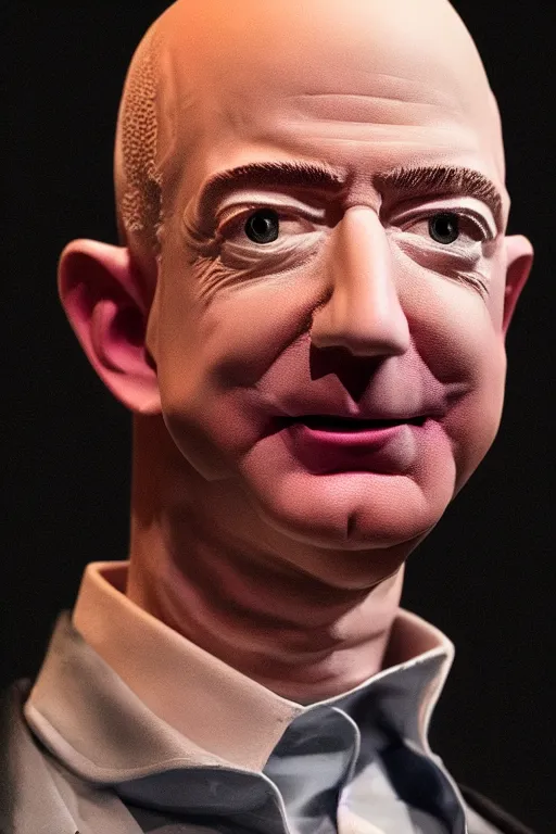 Image similar to jeff bezos as a scary vampire monster, photorealistic, cinematic lighting, highly detailed, very intricate, by guillermo del toro