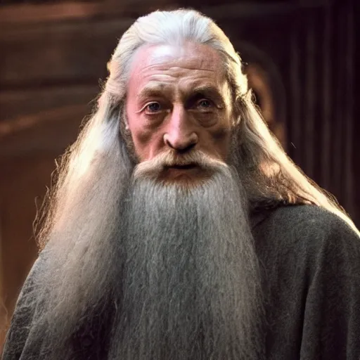 Prompt: charles dance as gandalf