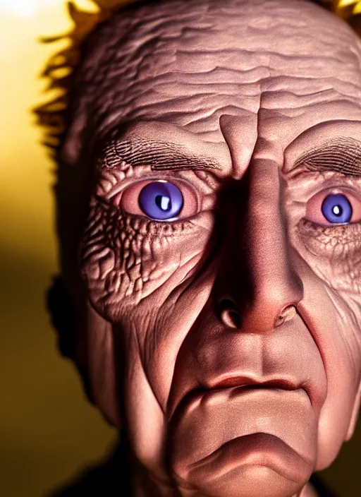 Image similar to morty smith closeup photograph dslr photorealistic, studio lighting, ektachrome, detailed, intricate, face detail