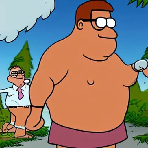 Prompt: hairy Peter griffin