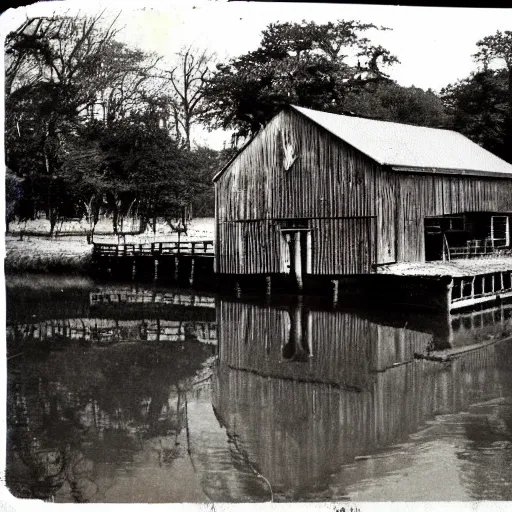 Image similar to water horse of a cradle barren. a sleptover barn where no one played hookey for free, hookey wasn't meant for people gone down to that era. a past ridden pockmarked espirit grandiose with its onw spit postcard