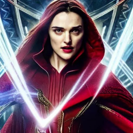 Image similar to A still of Katie McGrath as Scarlet Witch in Doctor Strange and the Multiverse of Madness (2022)