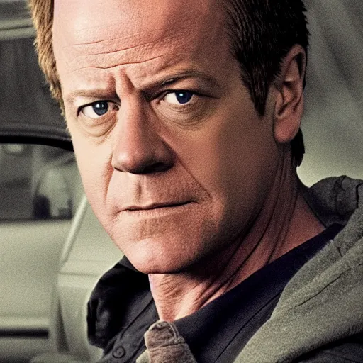 Prompt: movie still of Jack Bauer in Breaking Bad (2008-2013)