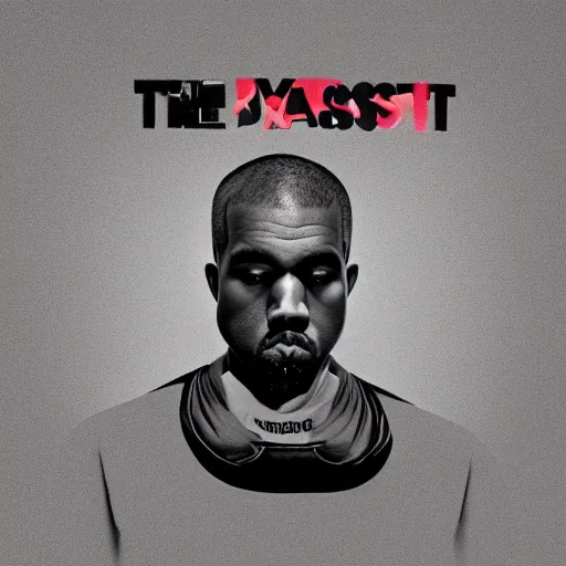 Prompt: the album art for kanye west's latest release
