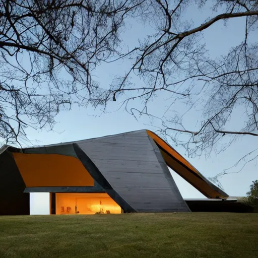 Image similar to house for bats designed by Norman Foster