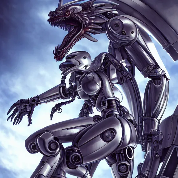 Prompt: detailed shot of a human pilot getting swallowed by a beautiful stunning hot anthropomorphic robot mecha female dragon, with sleek silver metal armor, camera inside the detailed high quality maw, food pov, prey pov, micro pov, vore, digital art, mawshot, dragon vore, furry art, high quality, 8k 3D realistic, macro art, micro art, Furaffinity, Deviantart, Eka's Portal, G6