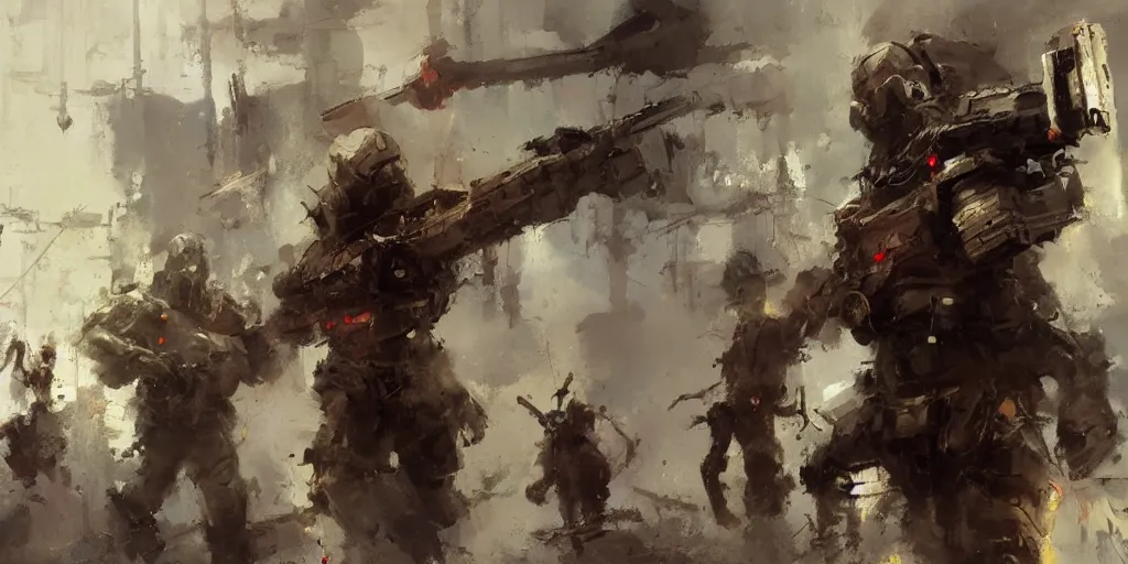 Prompt: video game concept art by richard schmid, alla prima, loose gestural painterly, jeremy mann, greg manchess