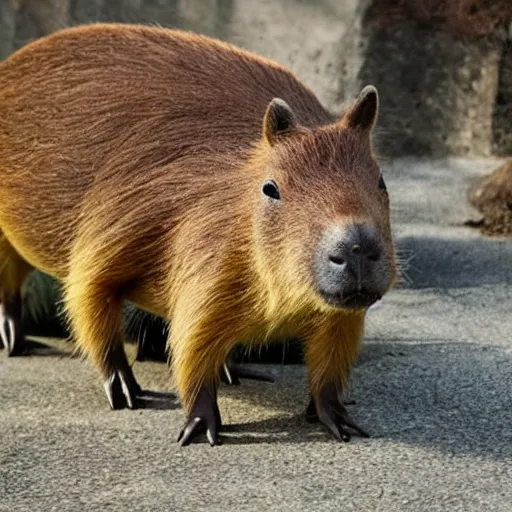 Image similar to capybara day of the dead style
