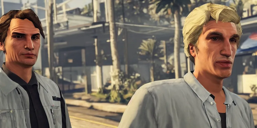 Image similar to xqc in gta v, loading screen