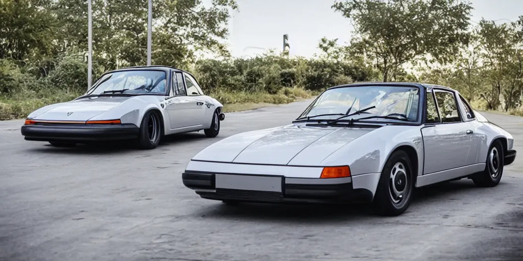 Image similar to “2020s Porsche 914”