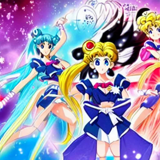 Image similar to sailor moon eternal is a japanese animated action fantasy film