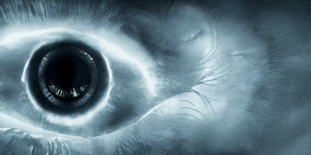 Image similar to the eye of Sauron, the lord of the rings, backlighting, cute, pixar movie