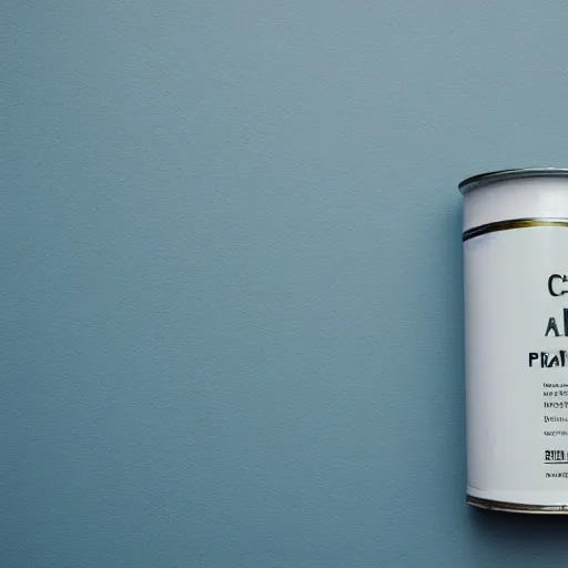 Image similar to can of paint, minimal, modern