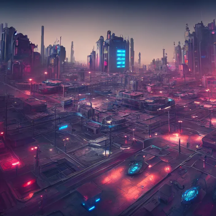 Image similar to inside an etheral atompunk city with vehicles, highly detailed, 4k, HDR, award-winning, octane render, trending on artstation, volumetric lighting