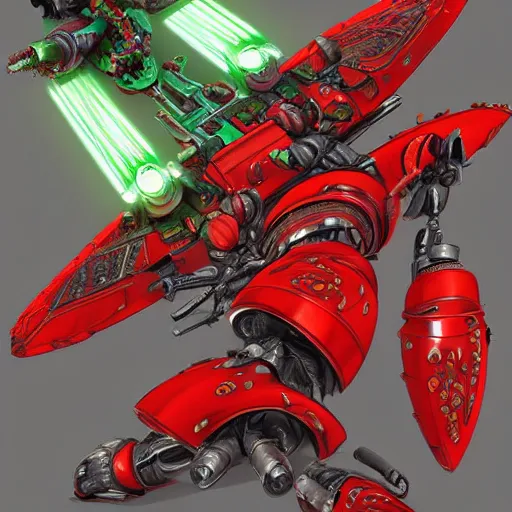 Prompt: Very very very very highly detailed sci-fi Watermelon war machine. Realistic Concept digital art in style of Hiromasa Ogura Gost in the shell, more watermelon less war machine, epic dimensional light