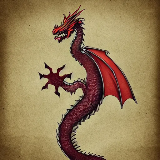 Image similar to dragon