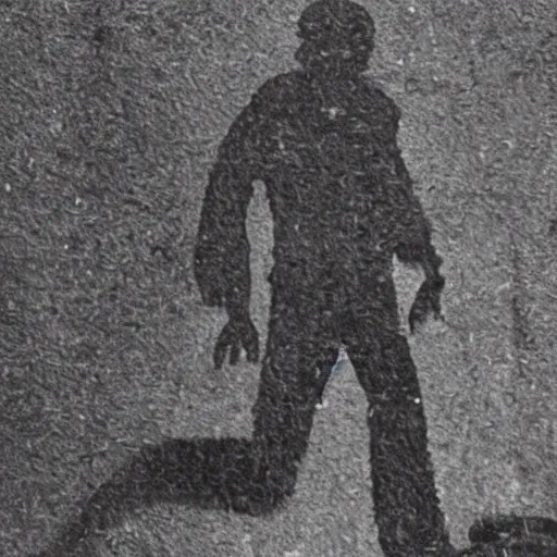 Image similar to the disembodied spirit of a railroad worker