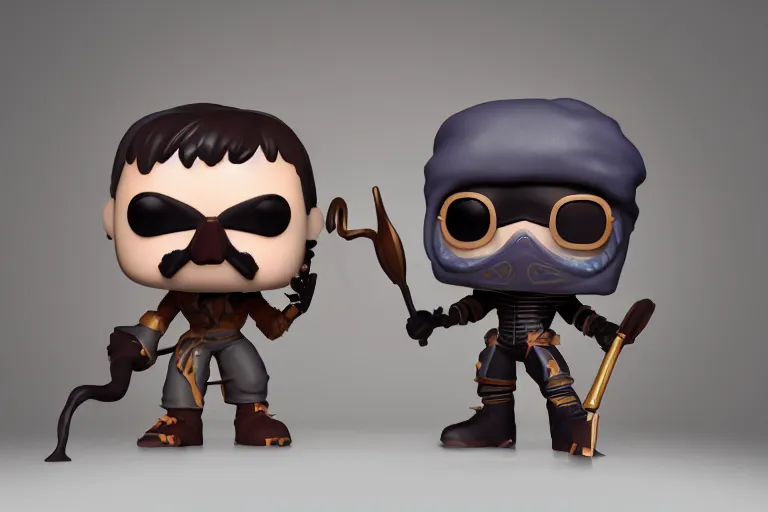 Image similar to style of a funko pop, funko pop, stylized, fantasy, epic lighting, cinematic composition, hyper realistic, 8 k resolution, unreal engine 5, artstation