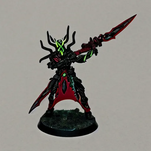 Prompt: dark eldar