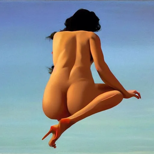 Image similar to artwork by jack vettriano w 6 4 0