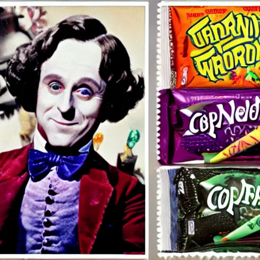 Image similar to The fatal after effects of Willy Wonka’s untested and banned candy, and the corpses it turned unrecognizable —cfg_scale 3