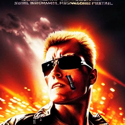 Image similar to terminator movie poster