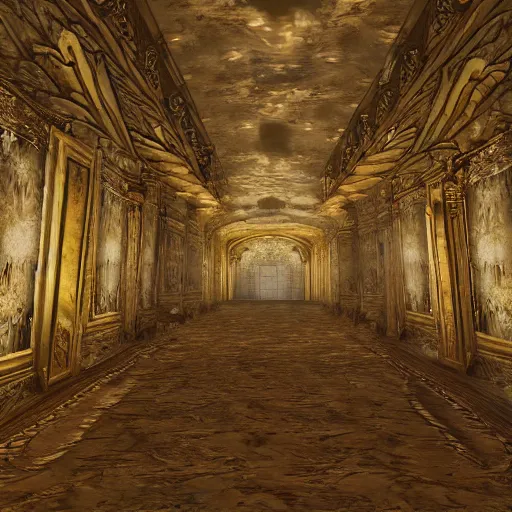 Prompt: ornate wall, full of paintings of angels, unreal engine texture highly detailed