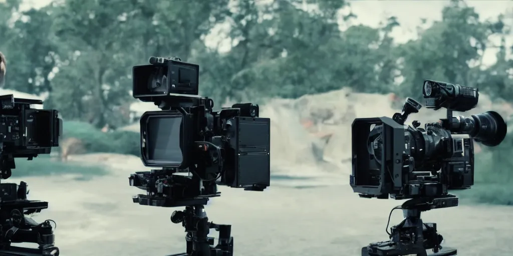 Image similar to epic scene from the new blockbuster, cinematic, arri alexa, wideangle, bokeh