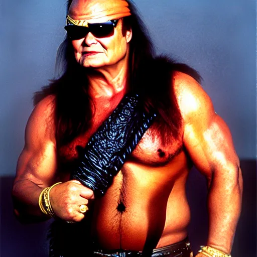 Prompt: dril the barbarian, photo, photograph