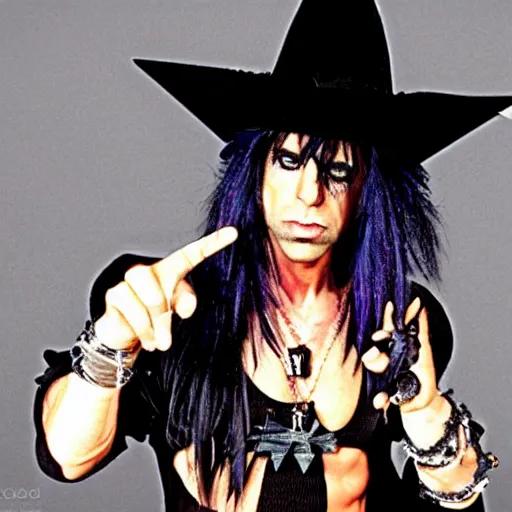 Prompt: criss angel minkfreak the goblin king