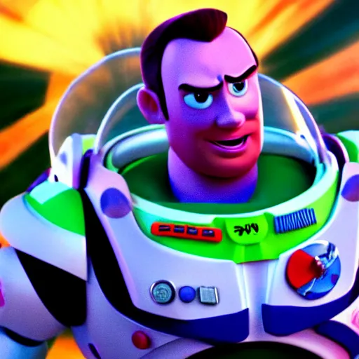 Prompt: Chris Evans as Buzz Lightyear