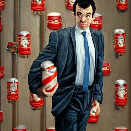 Image similar to Nathan fielder by Jason Edmiston