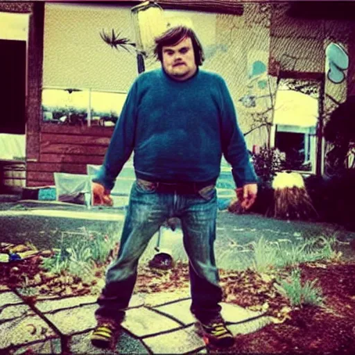 Prompt: “the effects meth has had on Jack Black”