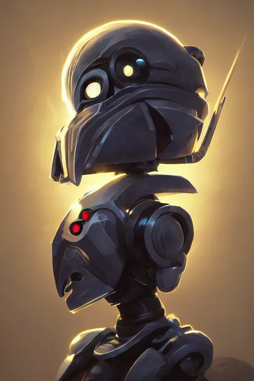 Image similar to epic mask helmet robot ninja portrait stylized as fornite style game design fanart by concept artist gervasio canda, behance hd by jesper ejsing, by rhads, makoto shinkai and lois van baarle, ilya kuvshinov, rossdraws global illumination radiating a glowing aura global illumination ray tracing hdr render in unreal engine 5