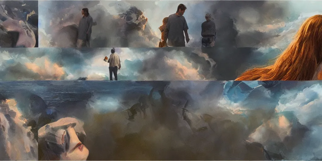 Prompt: Concept Art of cinematography of Terrence Malick film by Isabel Emrich