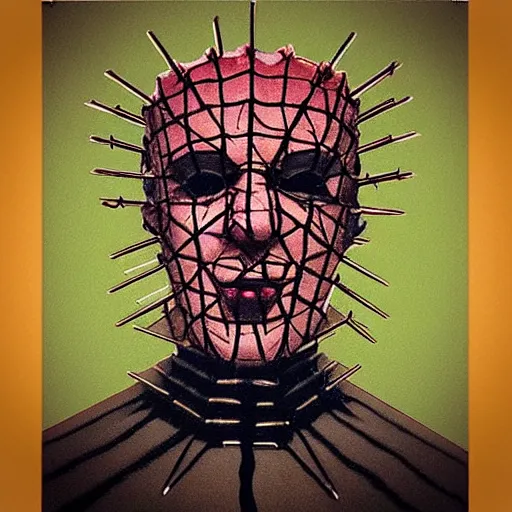 Image similar to “hellraiser portrait”