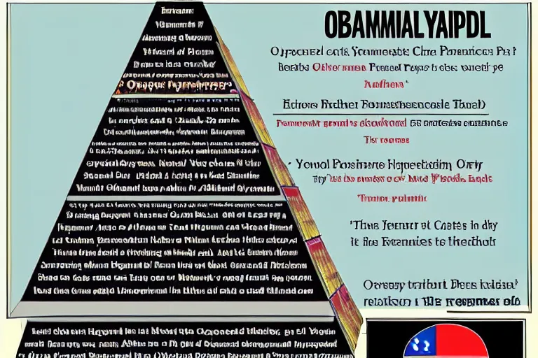 Prompt: Obama pyramid