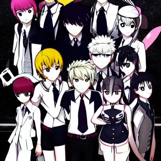 Image similar to Danganronpa