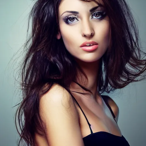 Image similar to photo beautiful brunette woman