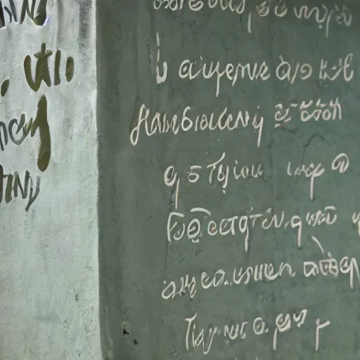 Image similar to Inscription JungleTea on a wall